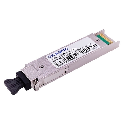 10G XFP LRM Modul Transceiver Optik FP 1310nm MMF 220m Lebih dari OM3 MMF DOM
