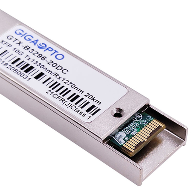 LC DOM 10Gbps BIDI XFP ELR Modul Transceiver Optik 1270nm / 1330nm 20km