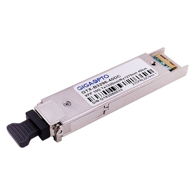 XFP BIDI ER40 10Gbps Modul Transceiver Serat 1330nm / 1270nm 40km DOM