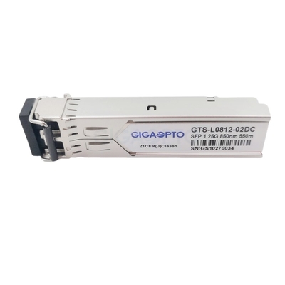 1.25G Transceiver Optik SFP Kompatibel Cisco 850nm 550m Untuk MMF GLC-SX-MM