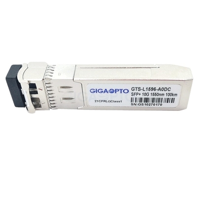100km 1550nm Modul Transceiver Serat Kompatibel Cisco 10GBASE eZR