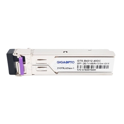 1000BASE-BX Bidirectional SFP Cisco Kompatibel SFP 40km SMF Untuk GLC-BX40-DA