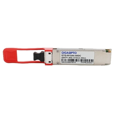 1310nm QSFP + Transceiver Ethernet 40km Duplex LC SMF Untuk Cisco QSFP-40G-ER4