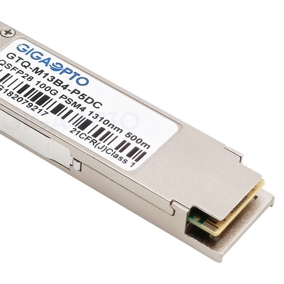 1310nm QSFP28 Transceiver Optik 500m SMF Untuk Cisco QSFP-100G-PSM4-S