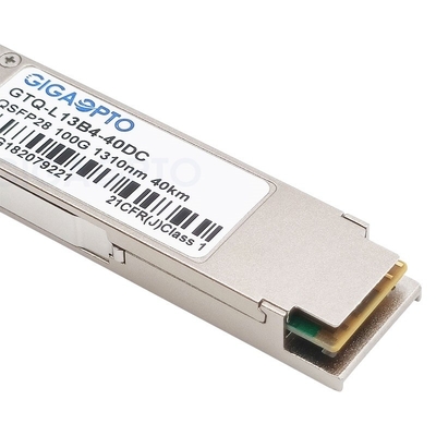 QSFP28 40km SMF LC Modul Transceiver Optik Untuk Cisco QSFP-100G-ER4L-S