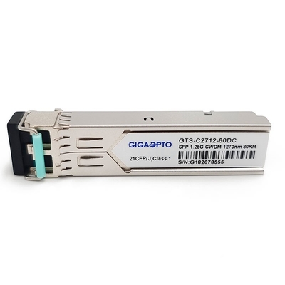 Transceiver Serat 1000BASE-CWDM 80km SMF Untuk Cisco CWDM-SFP-xxxx