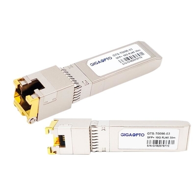 10GBASE-T Tembaga HP Aruba JL563A Kompatibel RJ45 SFP Transceiver 30m