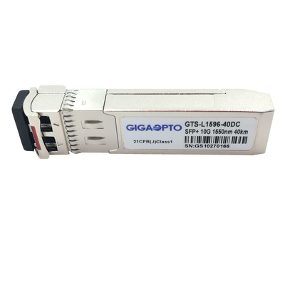 1550nm HPE X130 10G-ER SFP Transceiver JG234A 40km SMF Untuk Ethernet dan Pusat Data