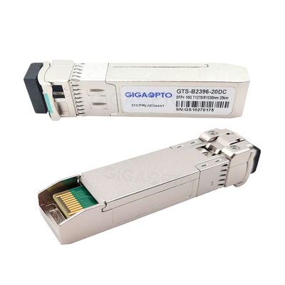 1270nmTX / 1330nmRX 10G Cisco Fiber Transceiver 20km untuk SFP-10G-BX20U