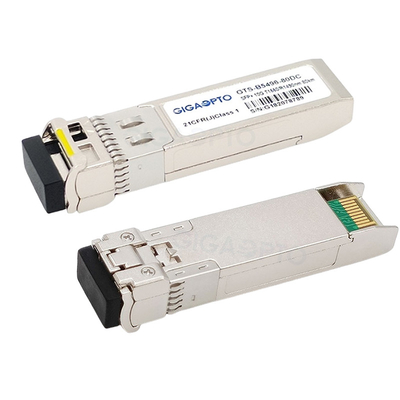 10G BIDI ZR Transceiver Kompatibel Cisco Untuk SMF SFP-10G-BX80D