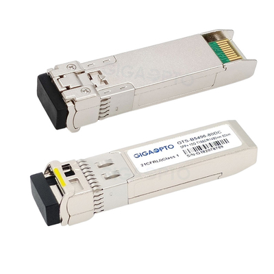 10G BIDI ZR Transceiver Kompatibel Cisco Untuk SMF SFP-10G-BX80D