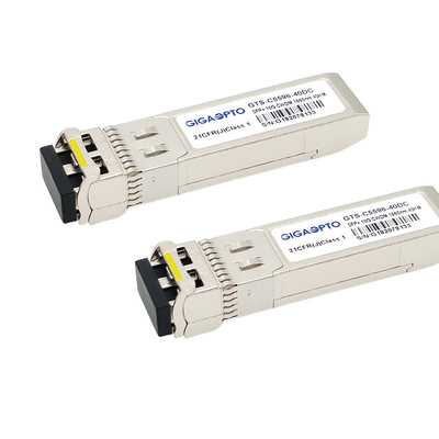 Modul Transceiver Serat Kompatibel Cisco 10GBase 1270-1610nm Untuk CWDM-SFP10G-Xx