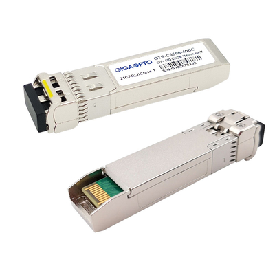Modul Transceiver Serat Kompatibel Cisco 10GBase 1270-1610nm Untuk CWDM-SFP10G-Xx