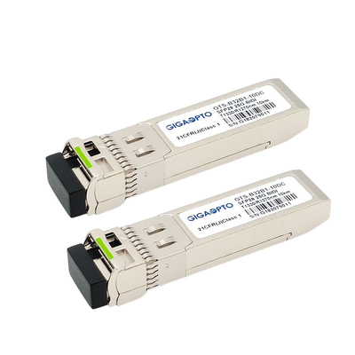 SFP28 25GBASE TX-1330nm RX-1270nm 10km Simplex LC SMF Modul Transceiver Optik DOM