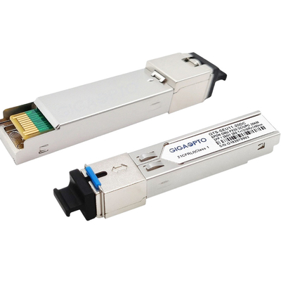 1000BASE-PX20 Transceiver 20km Modul SC EPON ONU SFP Untuk FTTX