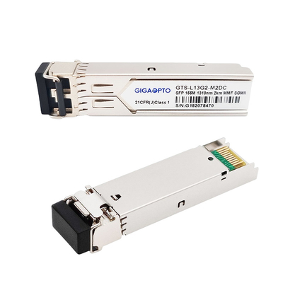 100BASE-FX SFP SGMII Cisco GLC-GE-100FX Transceiver 1310nm 2km Untuk MMF