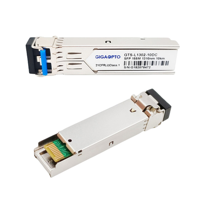 100BASE-LX SFP 1310nm 10km SMF DOM Cisco Gigabit Transceiver Untuk GLC-FE-100LX