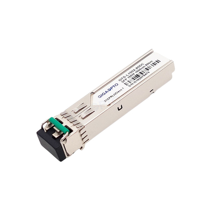 LC DOM 1550nm Cisco SFP Transceiver 155Mbps 80km Untuk SMF GLC-FE-100ZX