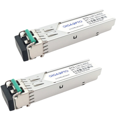 1000BASE-ZX 1.25G 1550nm SFP Fiber Module 80km Untuk SMF Cisco GLC-ZX-SM