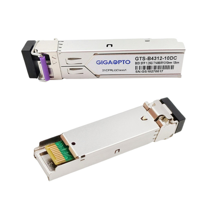 1000BASE-BX Cisco SFP BiDi Transceiver TX1490nm / RX1310nm SMF 10km Untuk GLC-BX-D