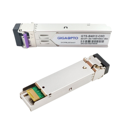 1000BASE-BX SFP 1490nm / 1550nm Cisco BIDI Transceiver LC 120km Untuk SMF GLC-BX120-U