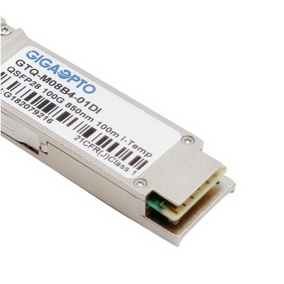Modul Transceiver Optik QSFP28 850nm MMF 100m Untuk Cisco QSFP-100G-SR4-I