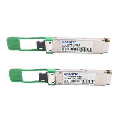 Modul Transceiver Optik QSFP28 2km SMF LC Untuk Cisco QSFP-100G-CWDM4-S