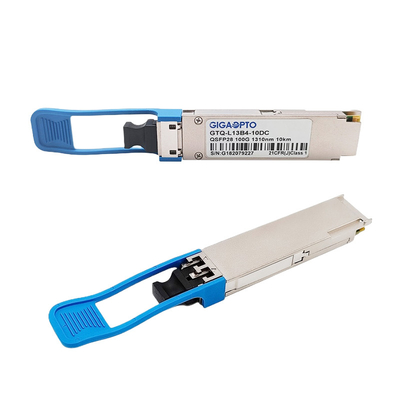 100GBASE-LR4 QSFP28 Modul Transceiver Serat 10km SMF Untuk Cisco QSFP-100G-LR4-S