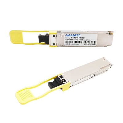 Modul Transceiver Optik Lambda QSFP28 Tunggal 500m LC Untuk Cisco QSFP-100G-DR-S