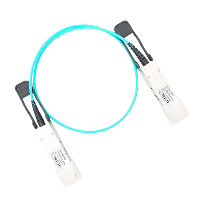 100G QSFP28 Kabel Optik Aktif AOC Untuk Cisco QSFP-100G-AOC
