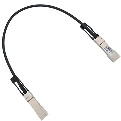 100G QSFP28 ke QSFP28 DAC PCC Pasif Kabel Tembaga Twinax Untuk Cisco QSFP-100G-CU