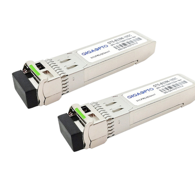 1 Transmisi Serat Single Mode Transceiver BIDI 10km Untuk Juniper EX-SFP-10GE-BX10-D