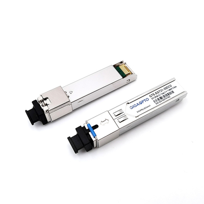 GPON SFP Transceiver Mode tunggal 2.488Gbps/1.244Gbps 20Km Jaringan Serat Optik