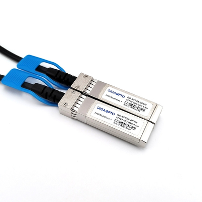 Kabel PVC SFP yang sesuai dengan RoHS 10Gbps untuk transfer data berkecepatan tinggi