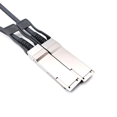 Kabel QSFP+ dengan Jacket PVC HP DAC untuk Transmisi Data