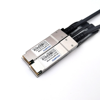 QSFP+ Tembaga langsung menghubungkan kabel 7.0mm OD