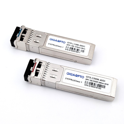 10G SFP Modul Cisco Konsumsi Daya Rendah 2.5W Data Rate