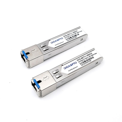 GTS-SET11-20DC 3.3V Epon Sfp Modul 1.25Gbps Tingkat Data