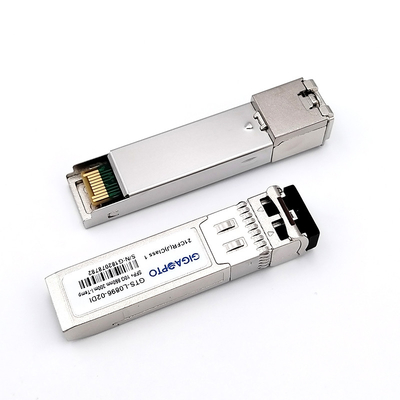 10Gbps SFP+ Transceiver Optik 300m Jarak untuk Jaringan Data