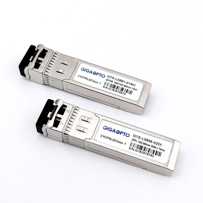 3 tahun SFP+ Optical Transceiver VCSEL/FP/DFB/EML 850nm/1310nm/1550nm