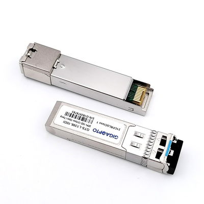 LC Duplex SFP+ Optical Transceiver dengan VCSEL/FP/DFB/EML Transmitter