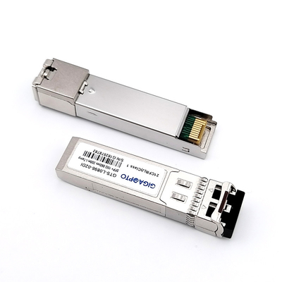 SMF LC SFP Transceiver Module dengan DML Transmitter untuk Data Networking