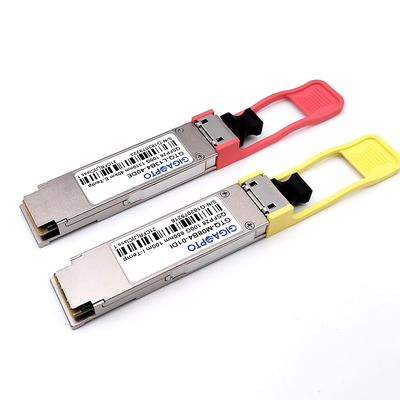 100G QSFP28 Transceiver Kompatibel dengan Cisco Dukungan Transmisi Mode Tunggal DDM